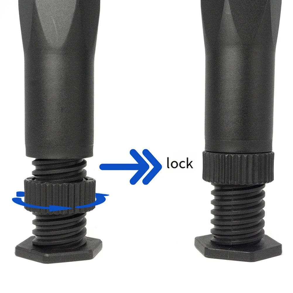 Furniture Hardware Feet Telescopic Furniture Stand Support Plastic Steel Stand Adjustable Heightening Bracket Bed Beam Support