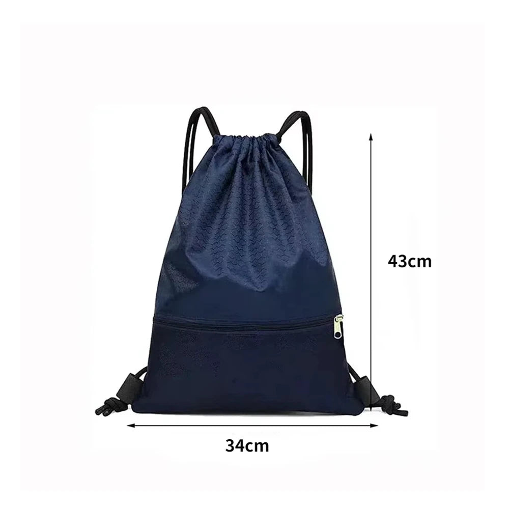 Drawstring Backpack Waterproof Drawstring Bag Simple Backpack For Sports And Fitness Student Basketball Bag Storage Football Bag