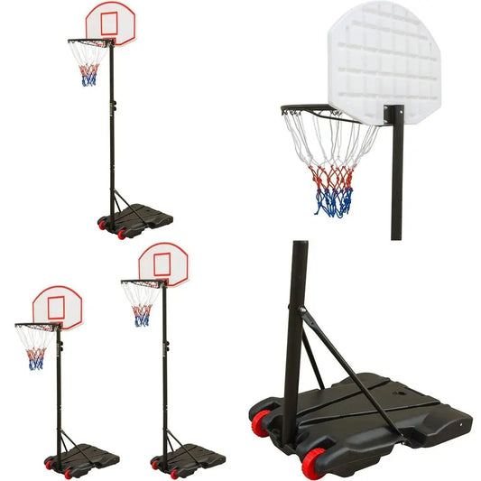 Kids’ Basketball System – Adjustable, Portable, Wheeled Design