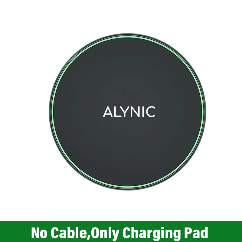 Fast 30W Wireless Charging Dock for Phones & Tablets