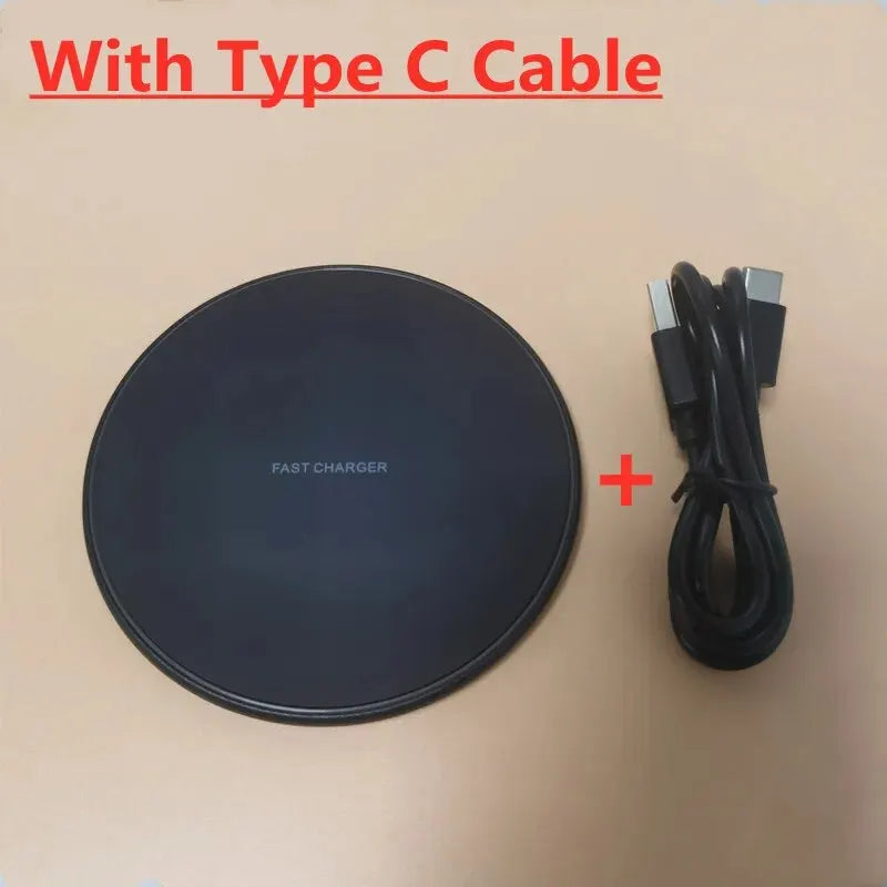 Fast 30W Wireless Charging Dock for Phones & Tablets