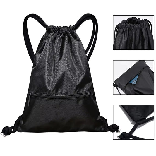 All-in-One Drawstring Bag for Fitness & Fun