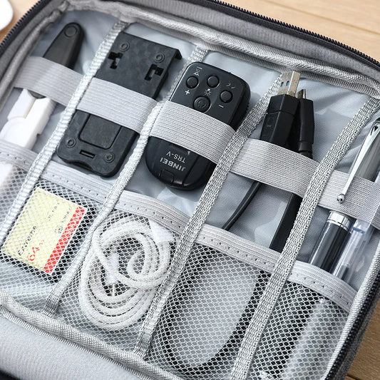 Travel-Friendly Digital Storage Bag for Earphones & Cables